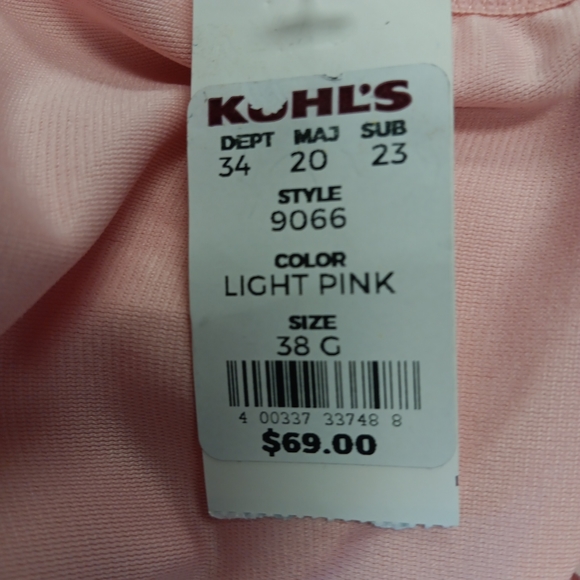 Glamorise 38G 9066 Full Figure High Impact Wonderwire Sports Bra DISCONTINUED! - Picture 2 of 6